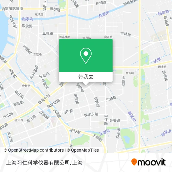 上海习仁科学仪器有限公司地图