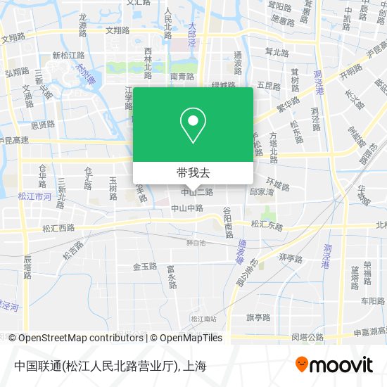 中国联通(松江人民北路营业厅)地图
