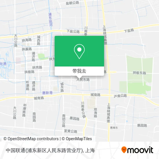 中国联通(浦东新区人民东路营业厅)地图