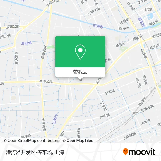 漕河泾开发区-停车场地图