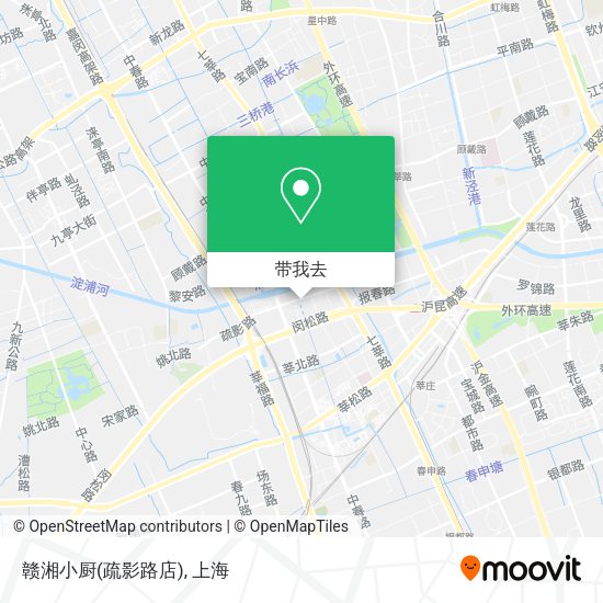 赣湘小厨(疏影路店)地图