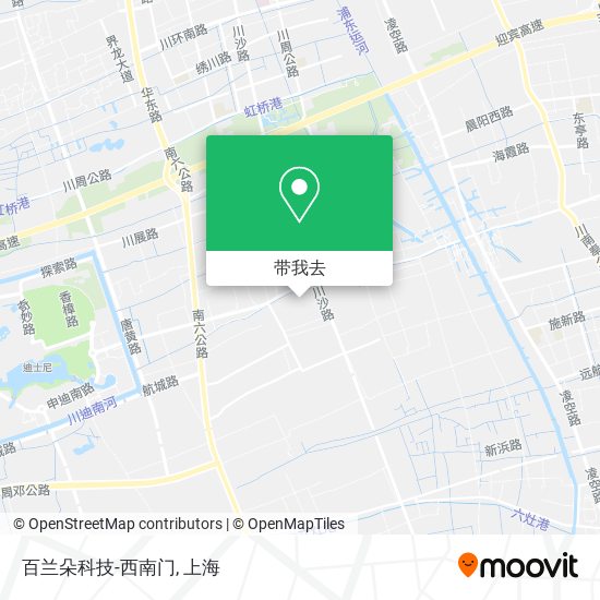 百兰朵科技-西南门地图