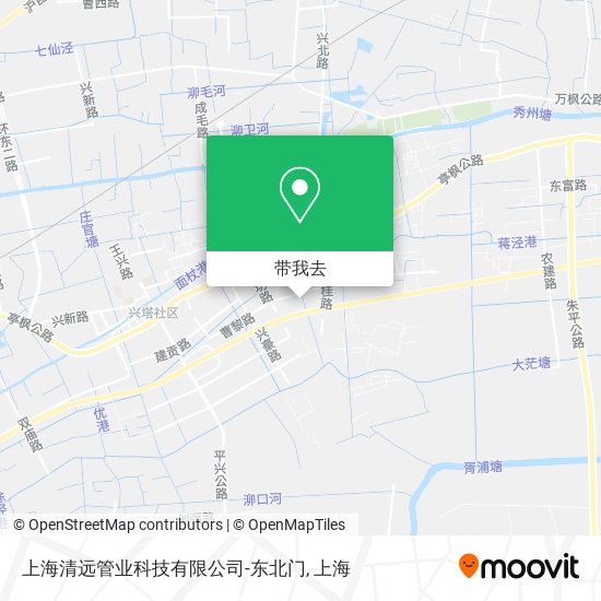 上海清远管业科技有限公司-东北门地图