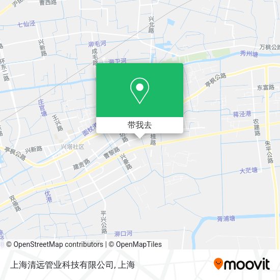 上海清远管业科技有限公司地图