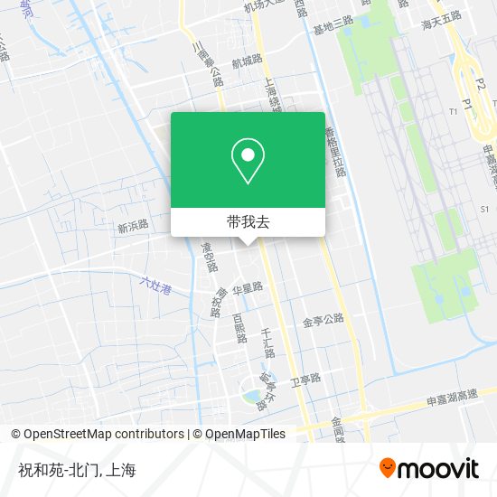 祝和苑-北门地图