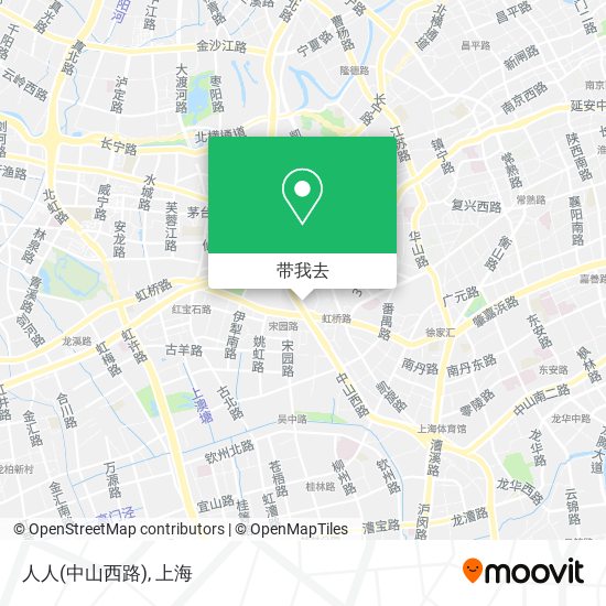 人人(中山西路)地图