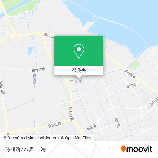 陈川路777弄地图