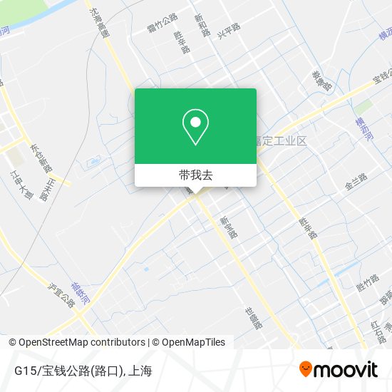 G15/宝钱公路(路口)地图