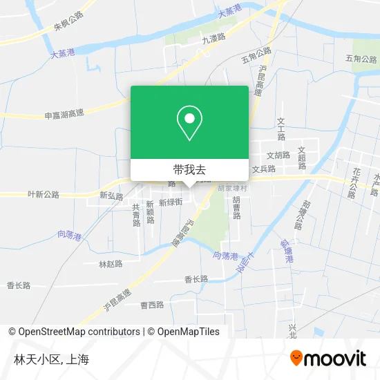 林天小区地图