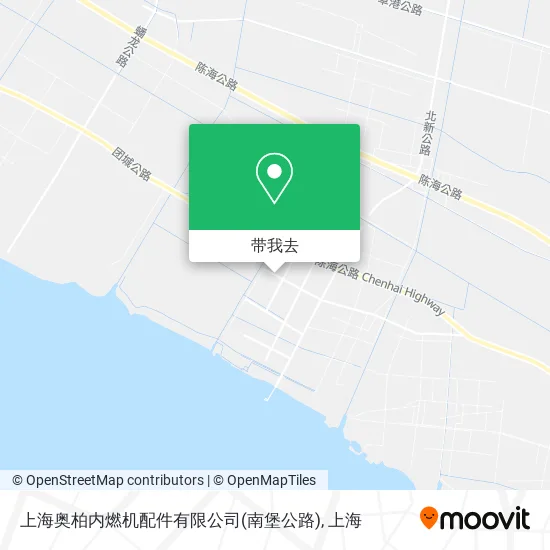 上海奥柏内燃机配件有限公司(南堡公路)地图