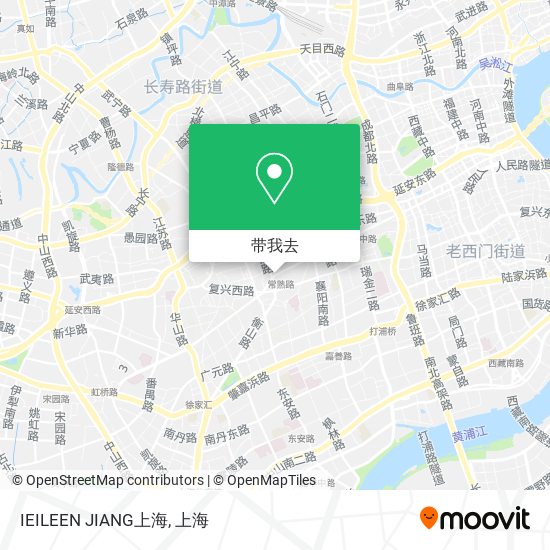 IEILEEN JIANG上海地图