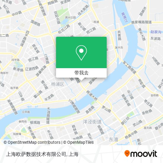 上海欧萨数据技术有限公司地图
