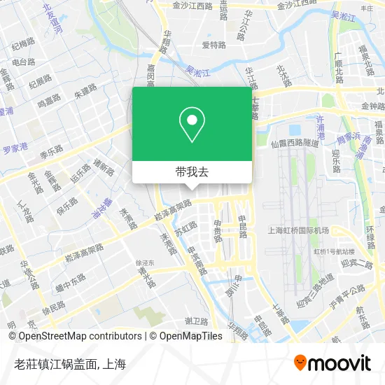 老莊镇江锅盖面地图