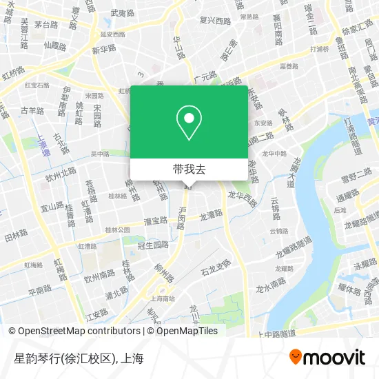 星韵琴行(徐汇校区)地图