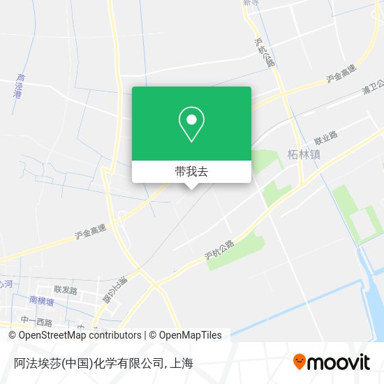 阿法埃莎(中国)化学有限公司地图