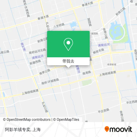 阿影羊绒专卖地图