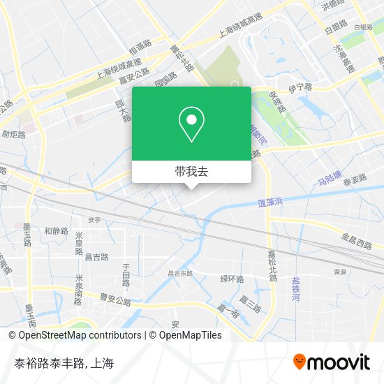 泰裕路泰丰路地图