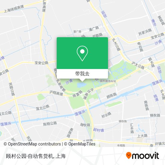 顾村公园-自动售货机地图