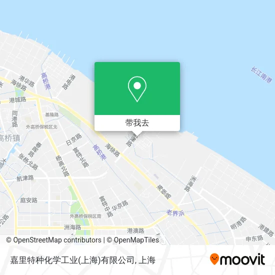 嘉里特种化学工业(上海)有限公司地图