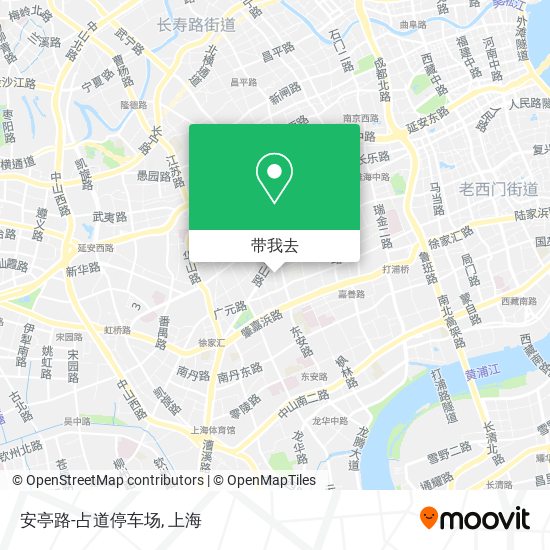 安亭路-占道停车场地图