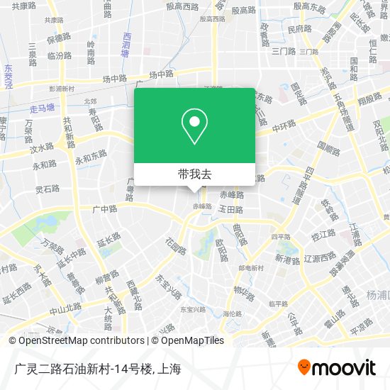广灵二路石油新村-14号楼地图
