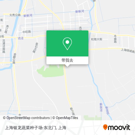 上海银龙蔬菜种子场-东北门地图