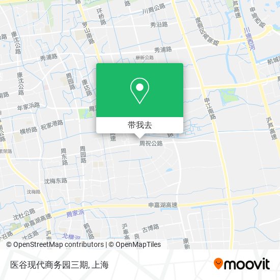医谷现代商务园三期地图