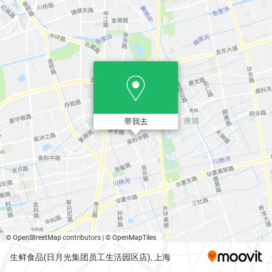 生鲜食品(日月光集团员工生活园区店)地图