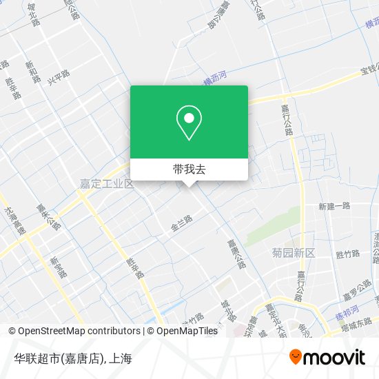 华联超市(嘉唐店)地图