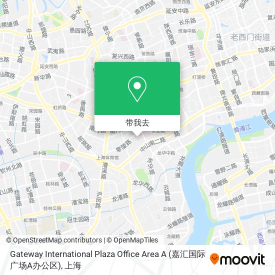 Gateway International Plaza Office Area A (嘉汇国际广场A办公区)地图