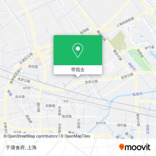 于塘食府地图