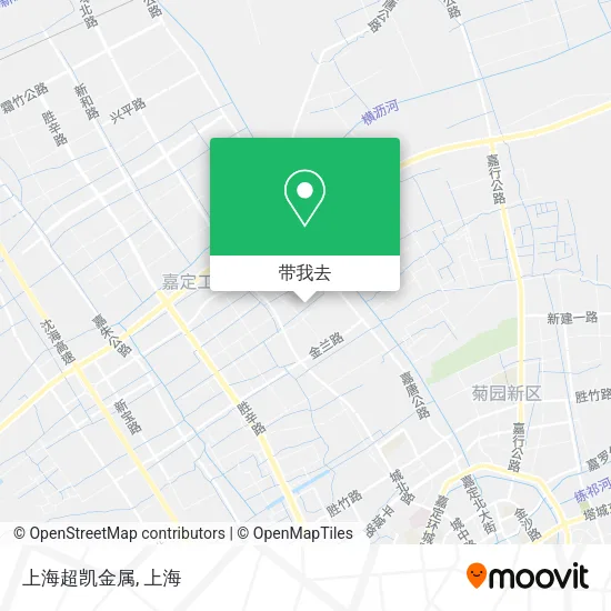 上海超凯金属地图