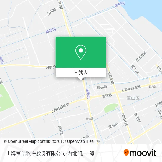 上海宝信软件股份有限公司-西北门地图