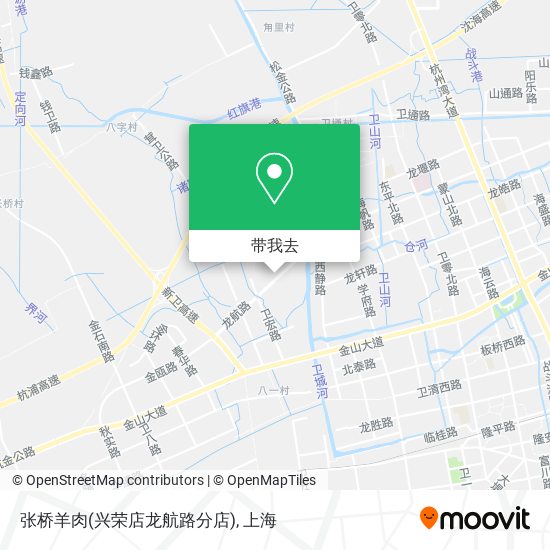 张桥羊肉(兴荣店龙航路分店)地图
