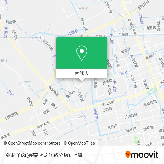张桥羊肉(兴荣店龙航路分店)地图