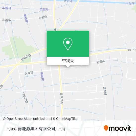 上海众德能源集团有限公司地图