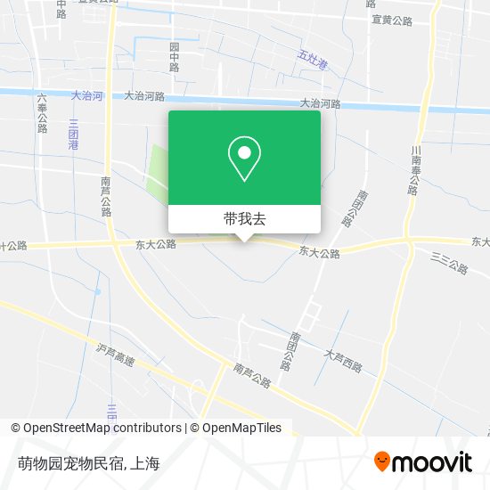 萌物园宠物民宿地图