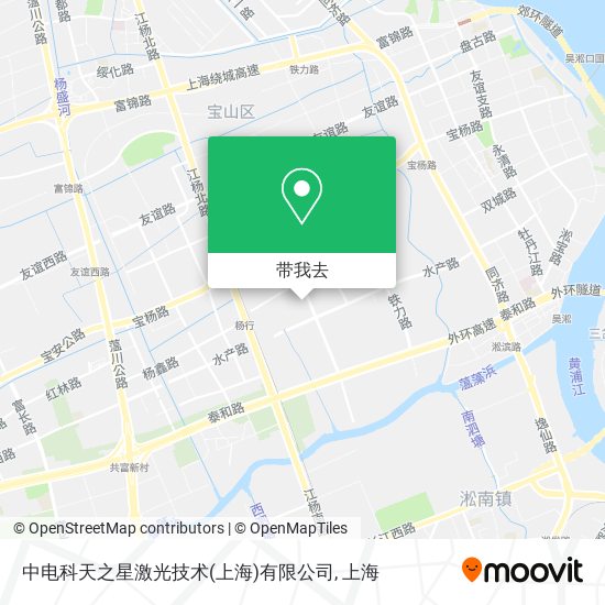 中电科天之星激光技术(上海)有限公司地图