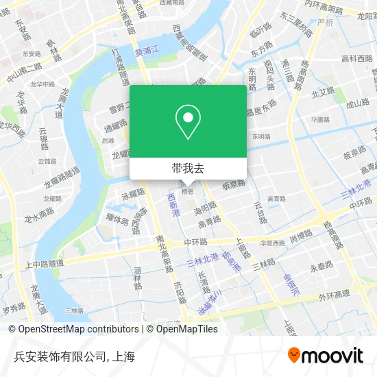 兵安装饰有限公司地图