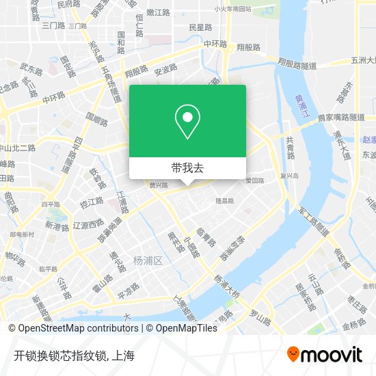 开锁换锁芯指纹锁地图