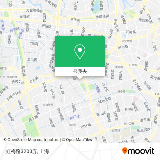 虹梅路3200弄地图