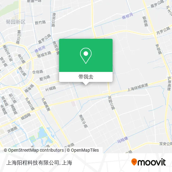 上海阳程科技有限公司地图