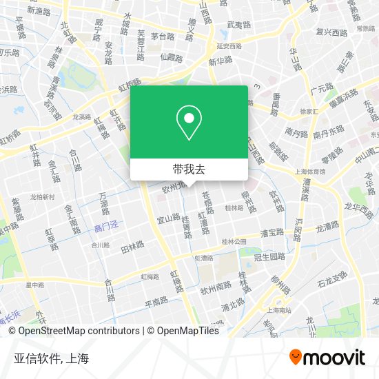 亚信软件地图
