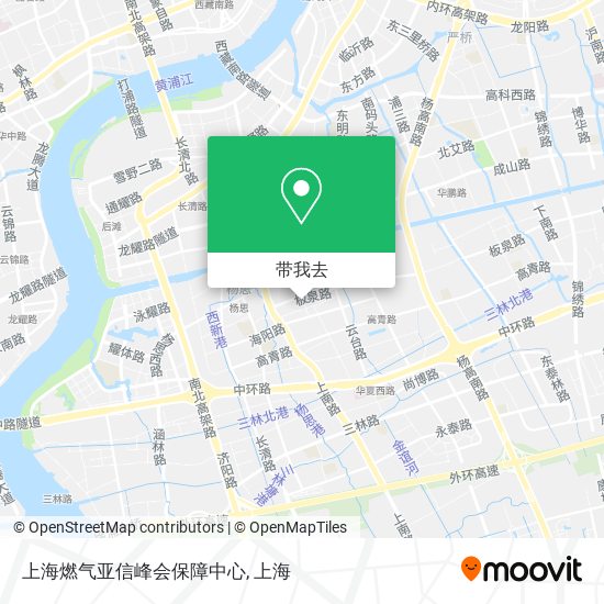 上海燃气亚信峰会保障中心地图
