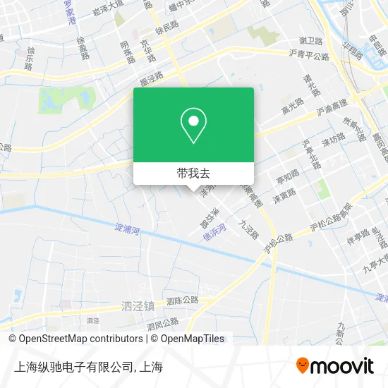 上海纵驰电子有限公司地图