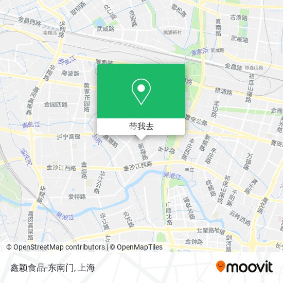 鑫颖食品-东南门地图