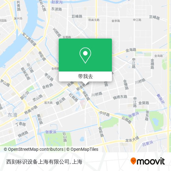 西刻标识设备上海有限公司地图