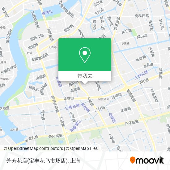 芳芳花店(宝丰花鸟市场店)地图
