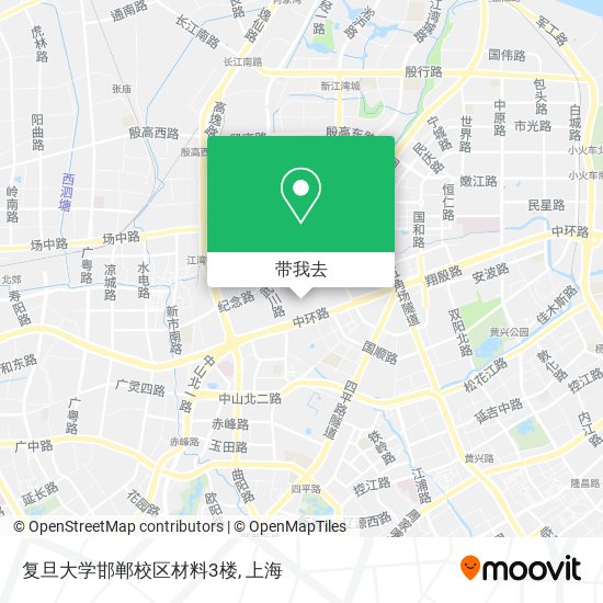 复旦大学邯郸校区材料3楼地图