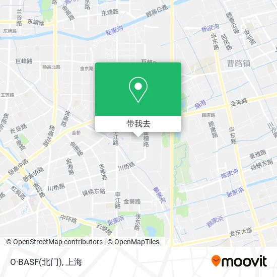 O·BASF(北门)地图